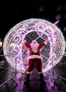 Santa for Christmas Light Switch Ons Surrey