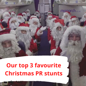 Our Top 3 Favourite Christmas PR Stunts