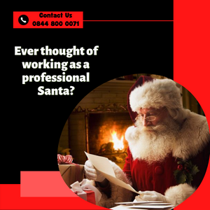 Ever Thought Of Working As A Professional Santa