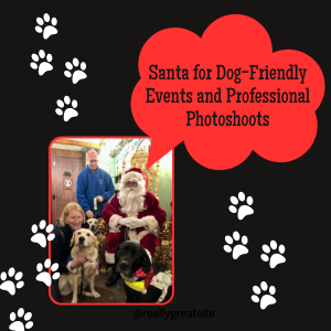 Santa For Dog-Friendly Events And Professional Photoshoots