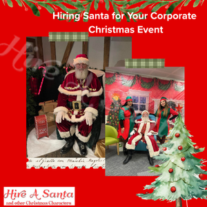Santa at Corporate Office parties