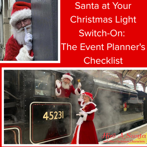 planning checklist for Santa visit