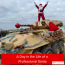 Day in life as professional Santa