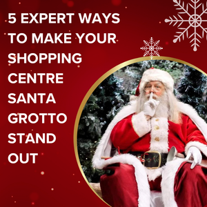 make santa grotto stand out